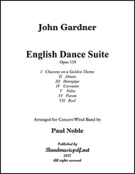 English Dance Suite (Original Version) Complete Concert Band sheet music cover Thumbnail